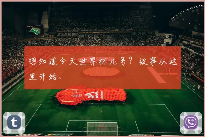 想知道今天世界杯几号？故事从这里开始。