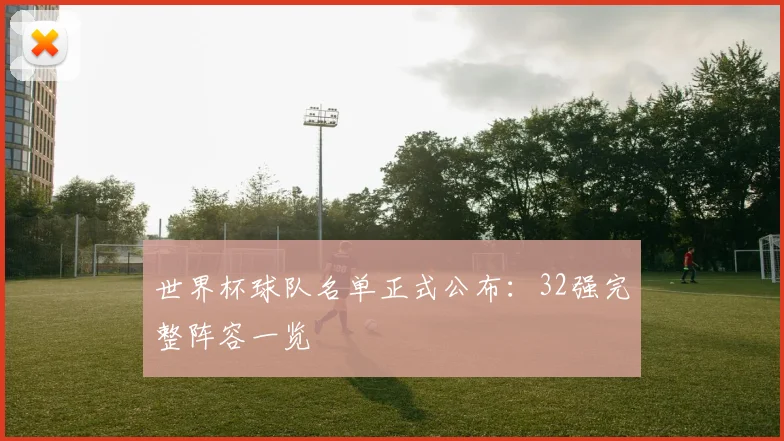 世界杯球队名单正式公布：32强完整阵容一览